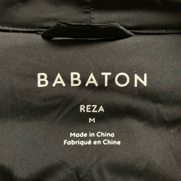 Black light coat with asymmetrical front zipper - Picture 3 of 4